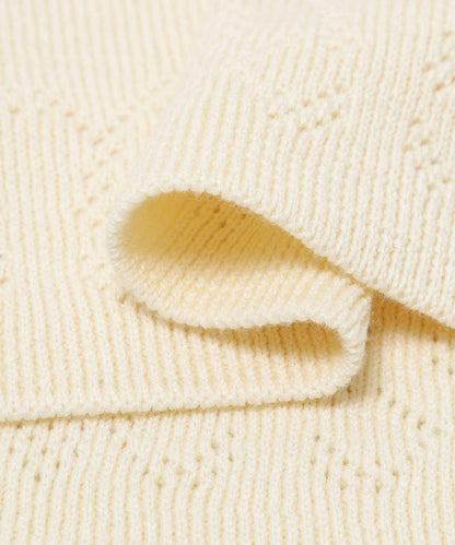 crinkle crinkle crinkle GEOMETRIC JACQUARD 針織上衣