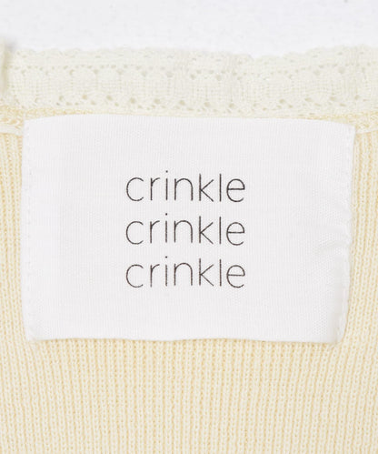 crinkle crinkle crinkle GEOMETRIC JACQUARD 針織上衣