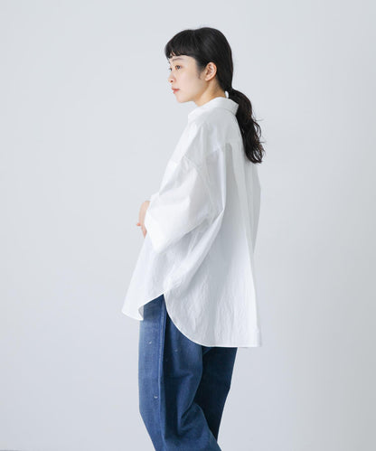寬鬆短袖襯衫