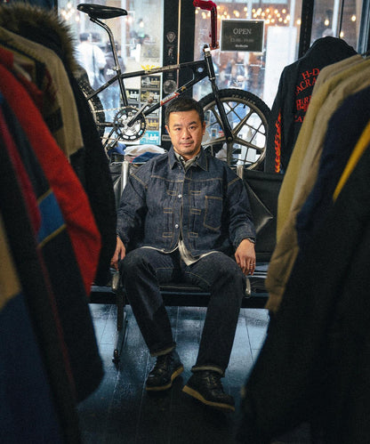 SAINT MICHAEL セントマイケル BBJ_DENIM PANTS REGID 牛仔褲
