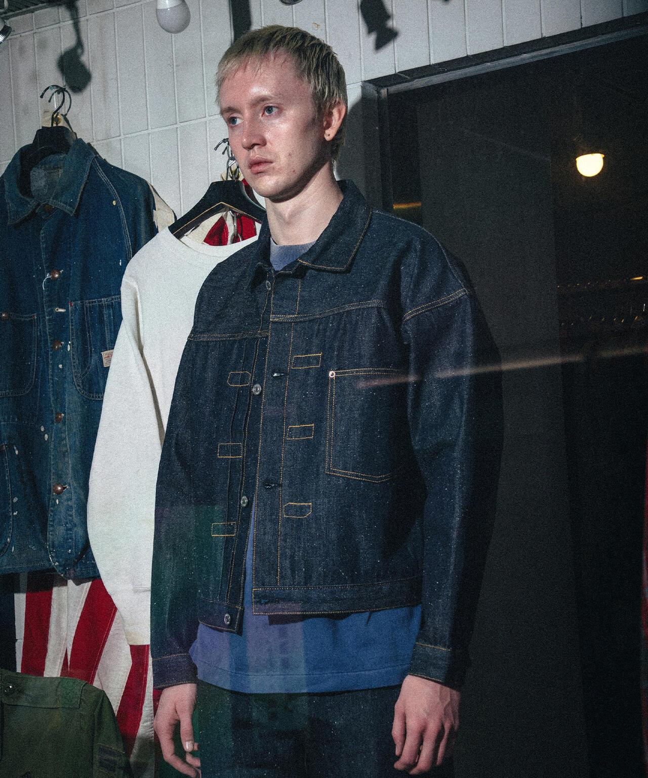 SAINT MICHAEL セントマイケル DENIM JACKET REGID 牛仔夾克