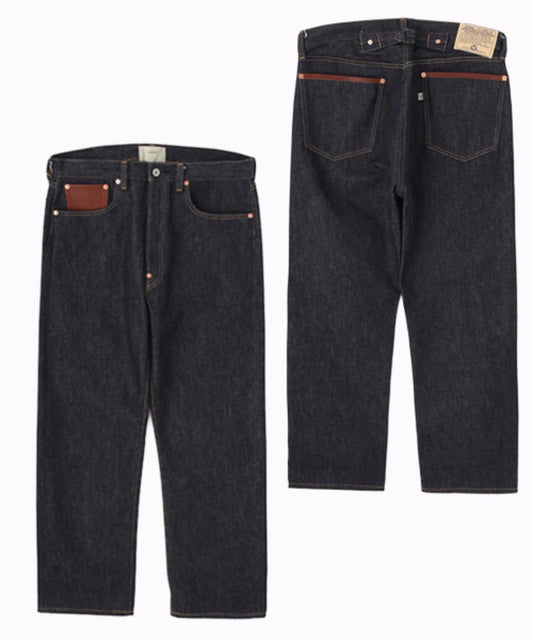 AVIREX HERITAGE DENIM Type-1 PANTS "LEATHER" 牛仔褲