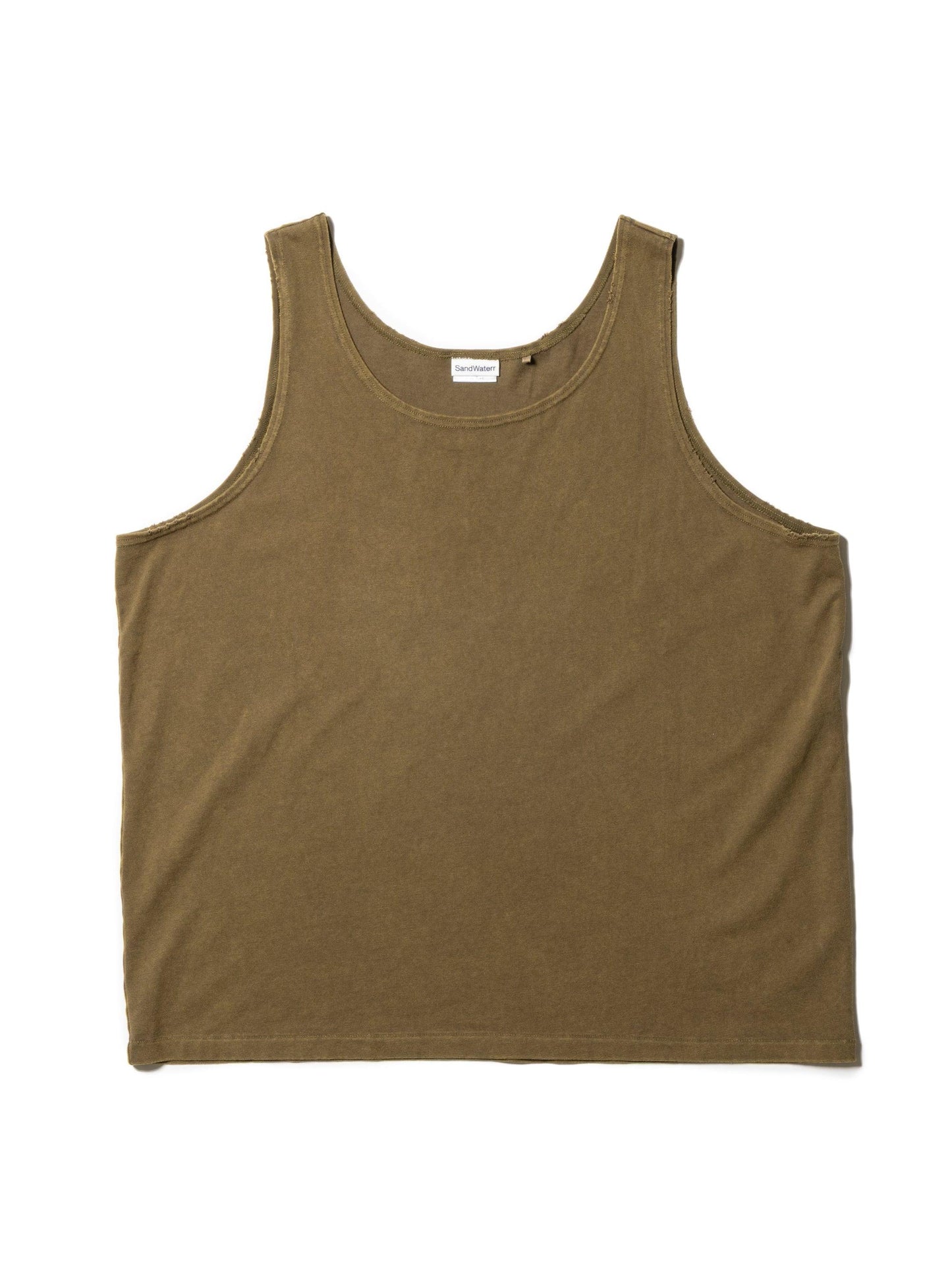 寬鬆版型 ORGANIZED BAGGY TANKTOP 棉質針織背心