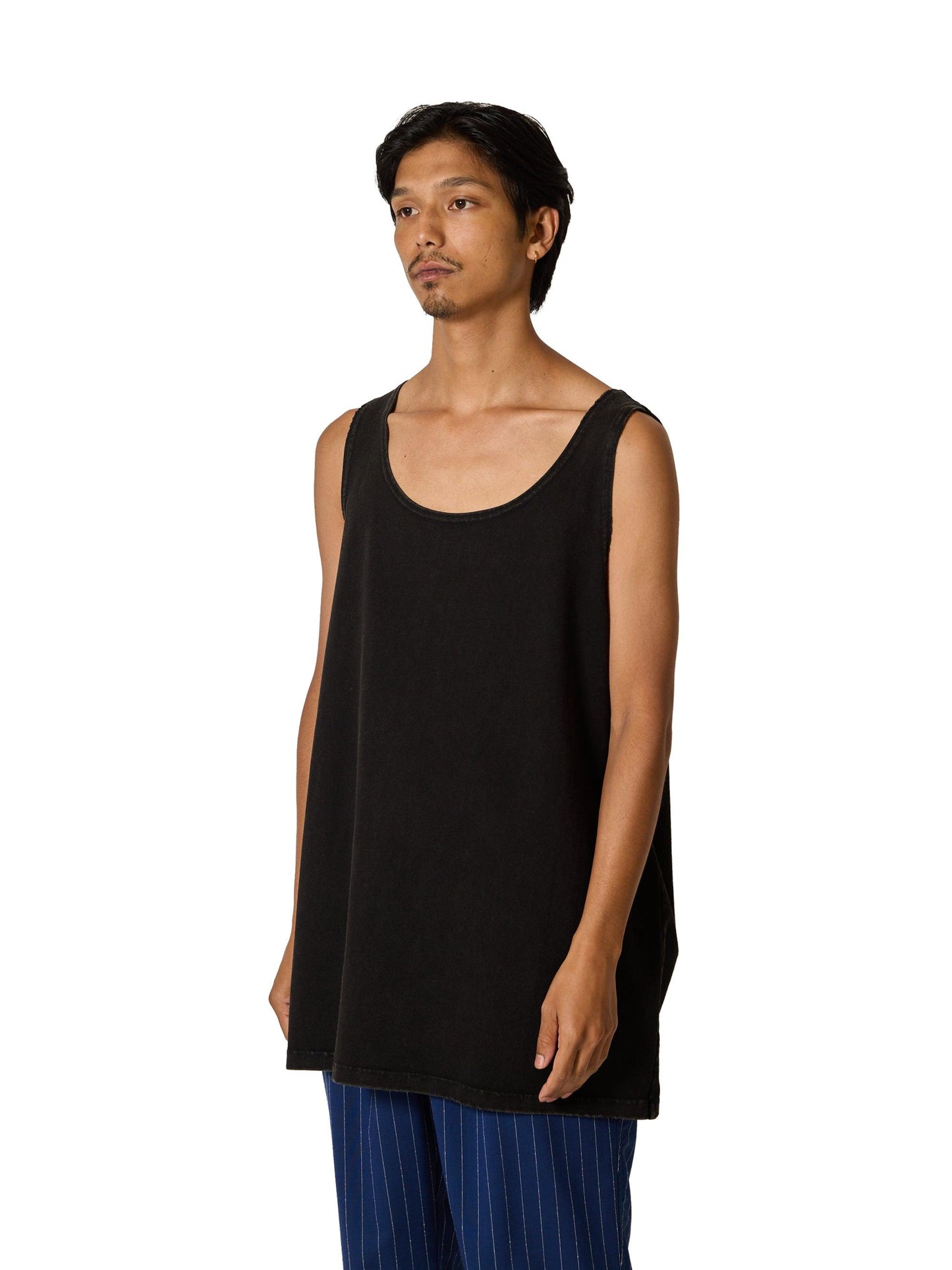 寬鬆版型 ORGANIZED BAGGY TANKTOP 棉質針織背心