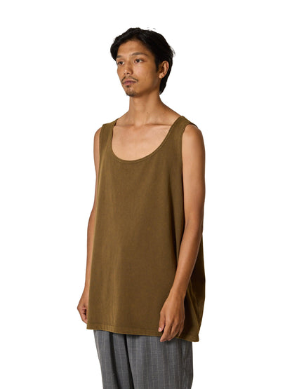 寬鬆版型 ORGANIZED BAGGY TANKTOP 棉質針織背心