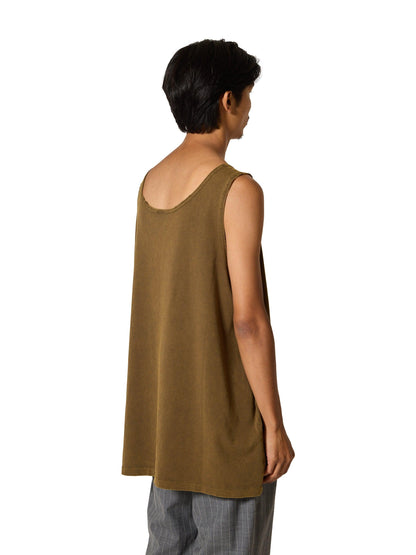 寬鬆版型 ORGANIZED BAGGY TANKTOP 棉質針織背心