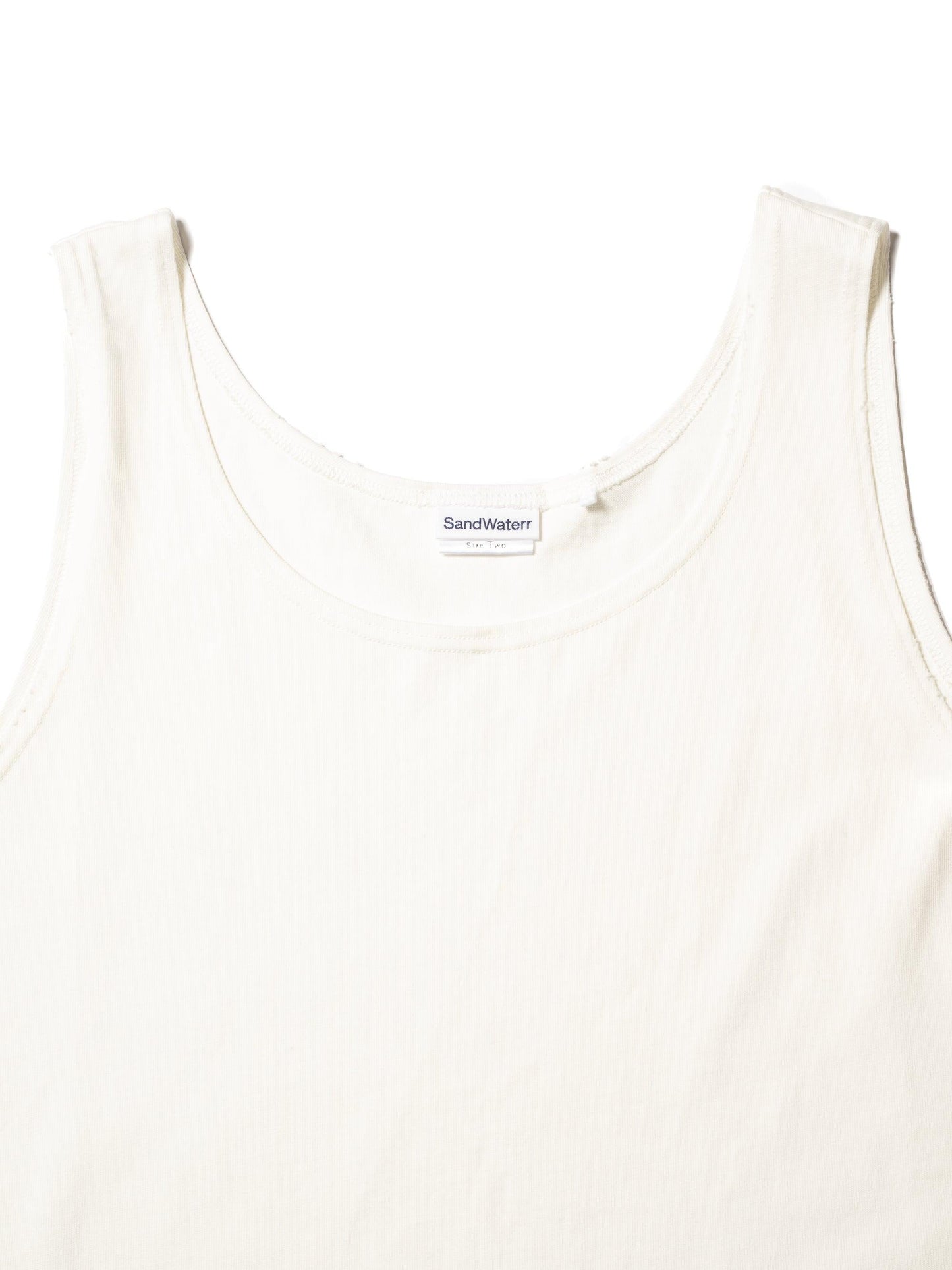 寬鬆版型 ORGANIZED BAGGY TANKTOP 棉質針織背心