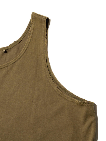 寬鬆版型 ORGANIZED BAGGY TANKTOP 棉質針織背心