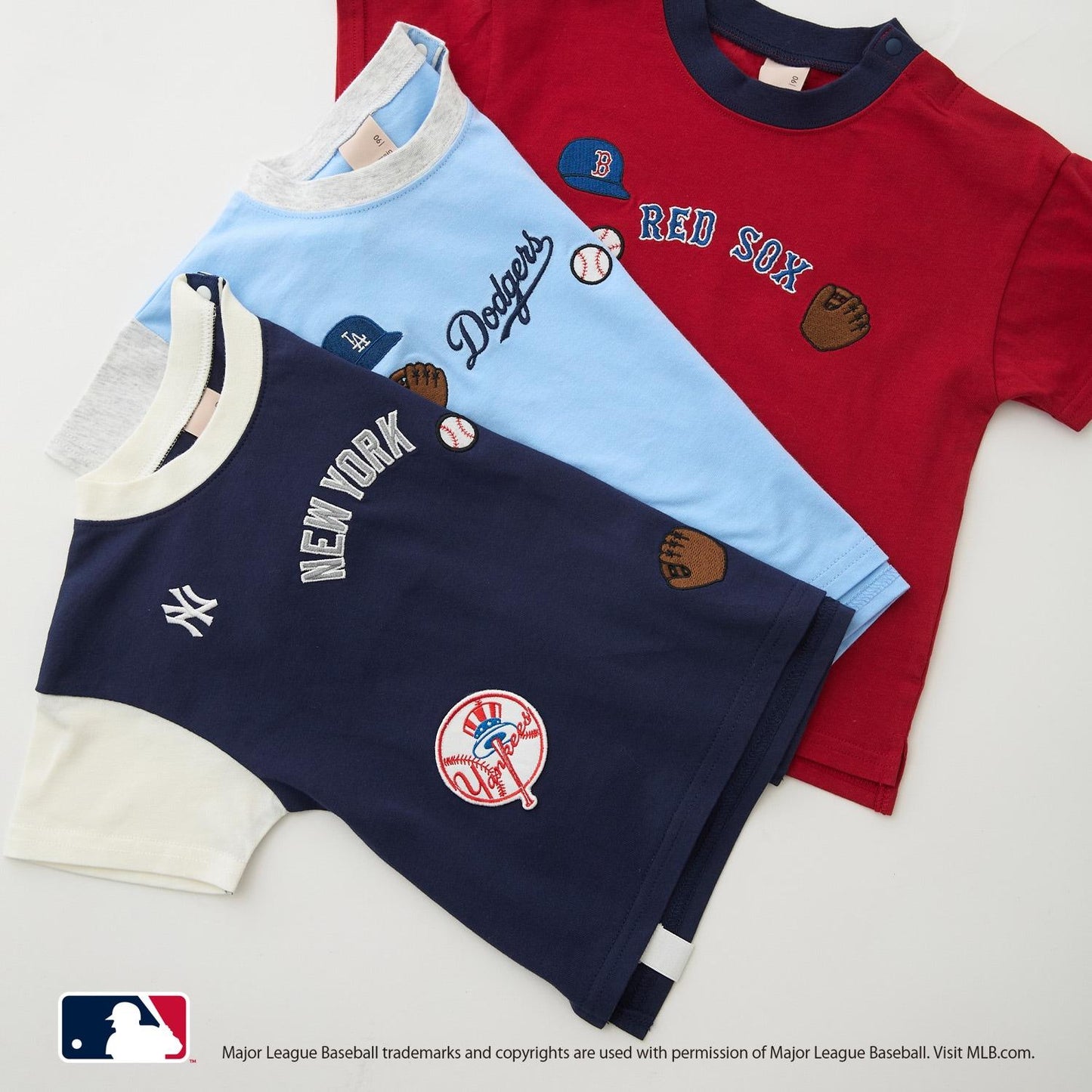 MLB 貼布設計短袖T恤