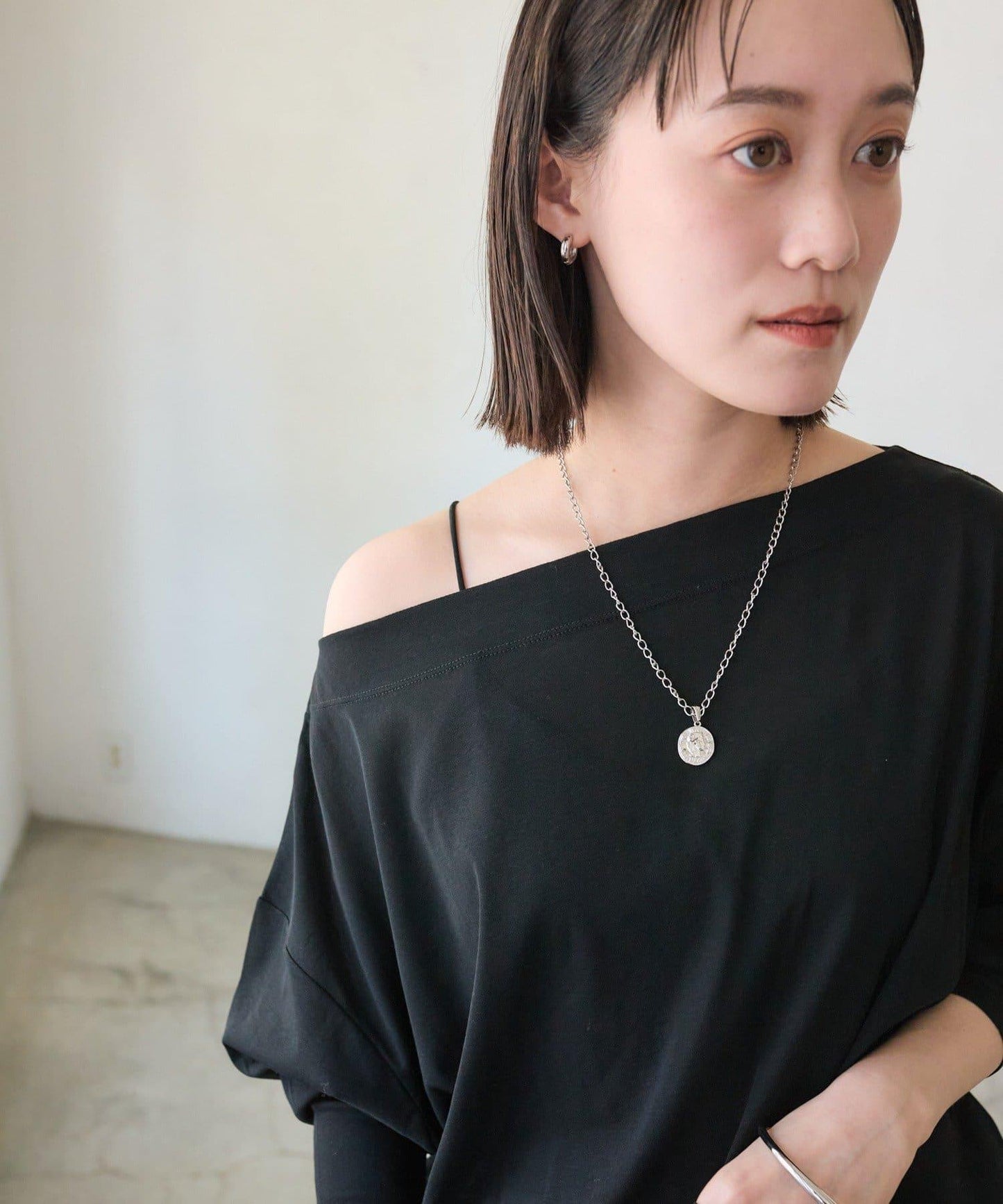 露膚透視蝙蝠袖上衣