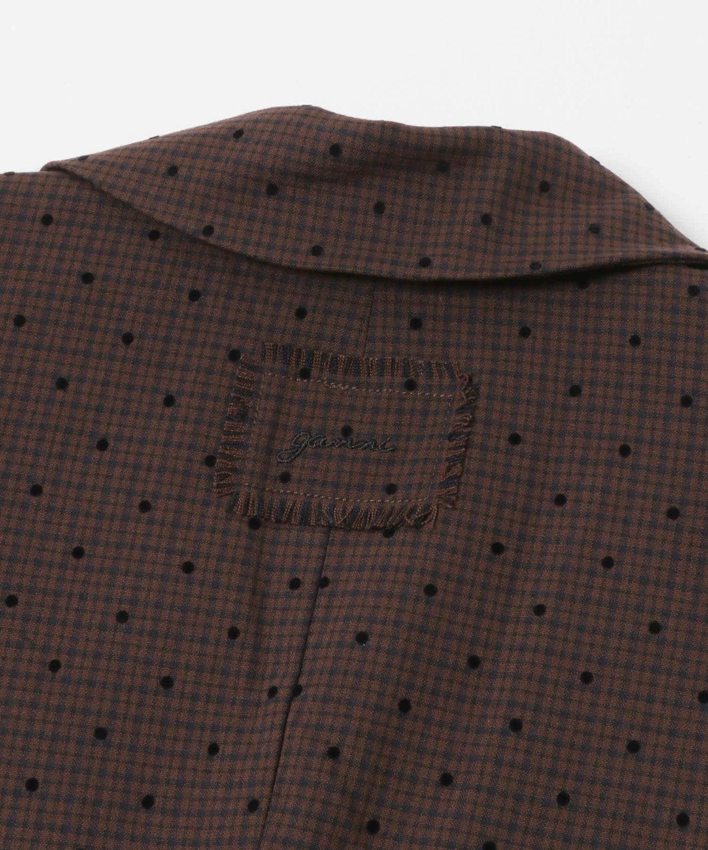 GANNI FLOCKCHECK SUITING BLAZER 西裝外套