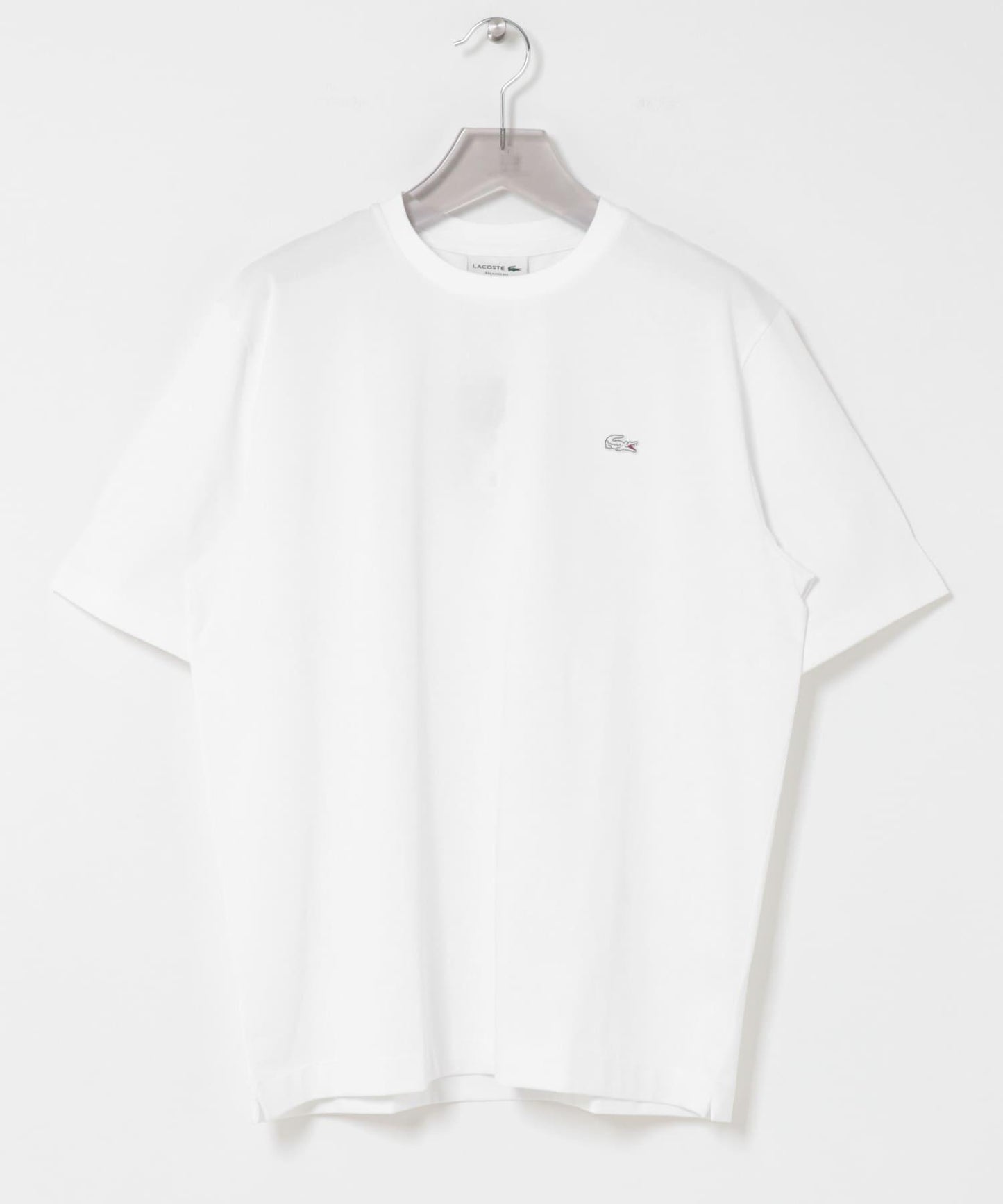 LACOSTE 輪廓鱷魚圖案 圓領T恤