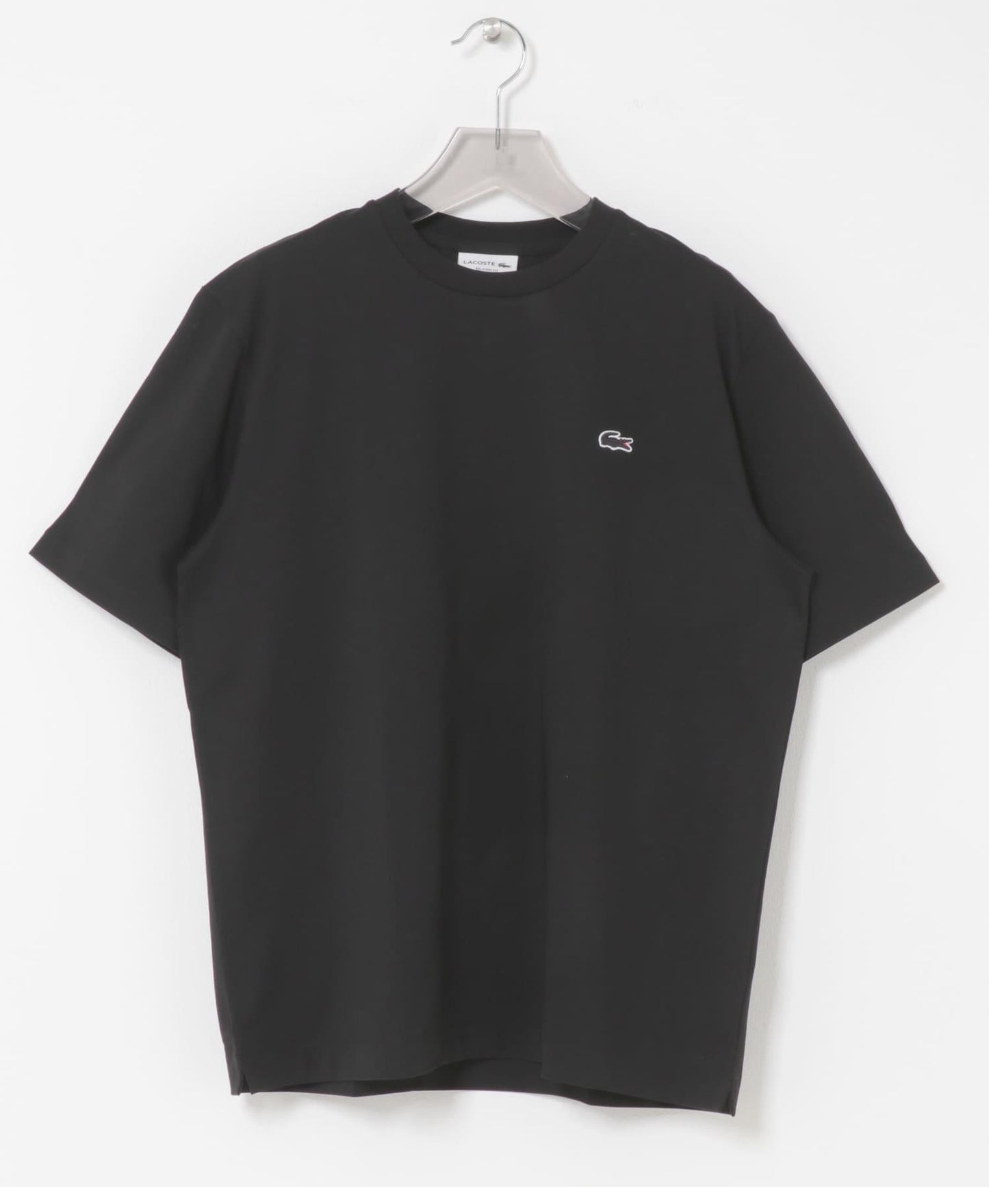 LACOSTE 輪廓鱷魚圖案 圓領T恤