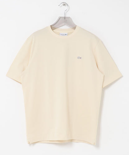 LACOSTE 輪廓鱷魚圖案 圓領T恤