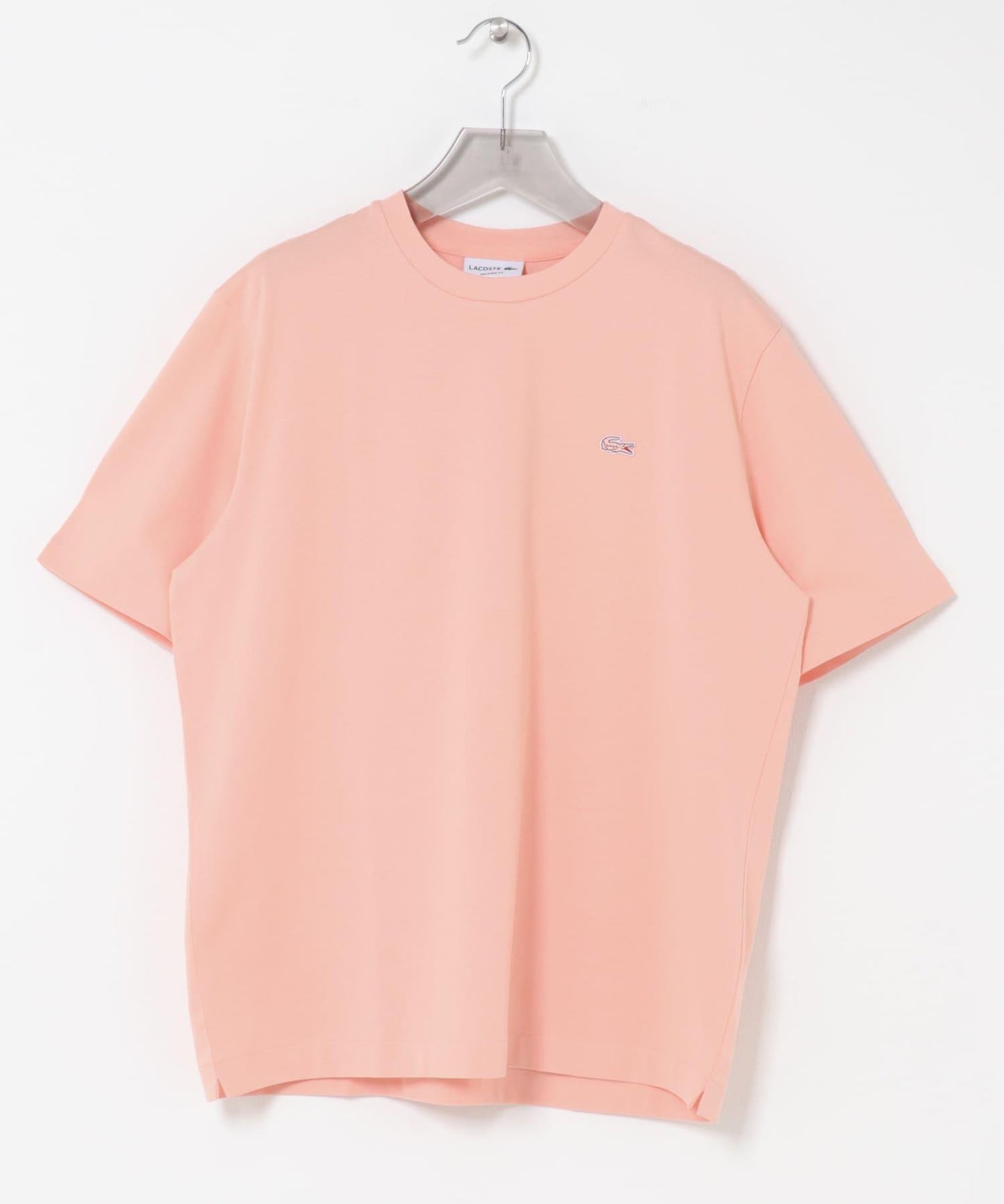 LACOSTE 輪廓鱷魚圖案 圓領T恤