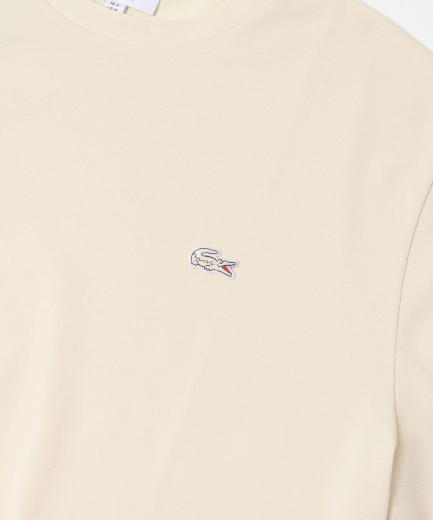 LACOSTE 輪廓鱷魚圖案 圓領T恤