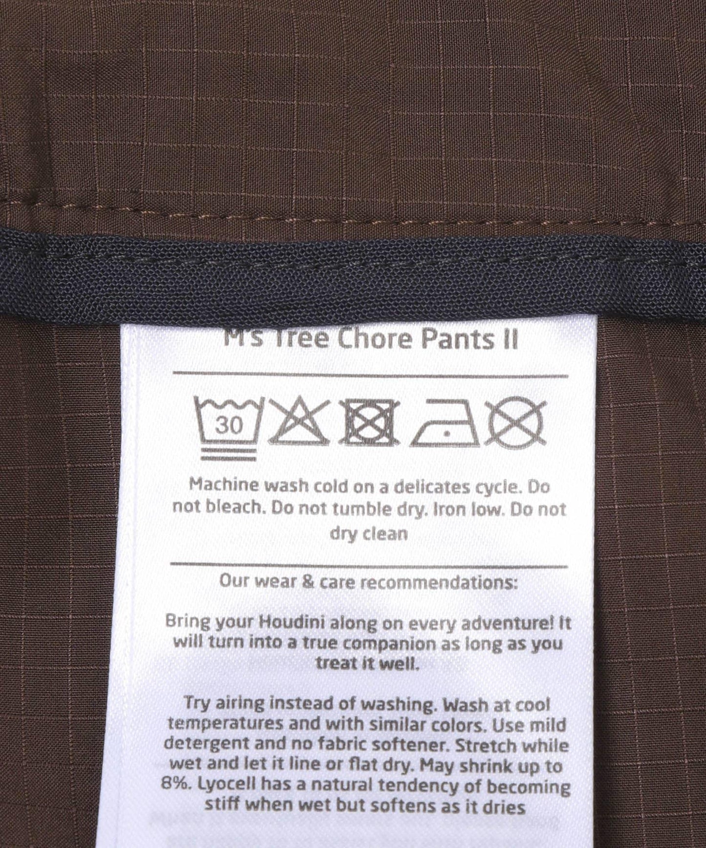 HOUDINI MS TREE CHORE PANTS II 工裝褲