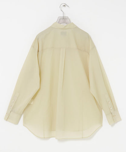 輕薄透視 new basic 《AIR》 SHEER SHIRTS 襯衫
