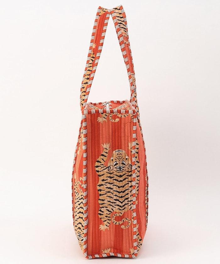 TIGER QUILT BAG 托特包