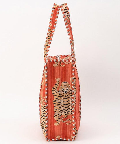 TIGER QUILT BAG 托特包