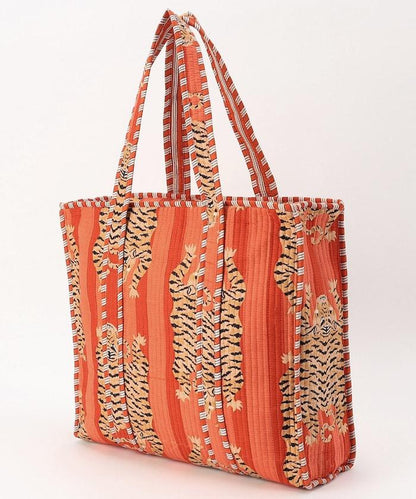TIGER QUILT BAG 托特包