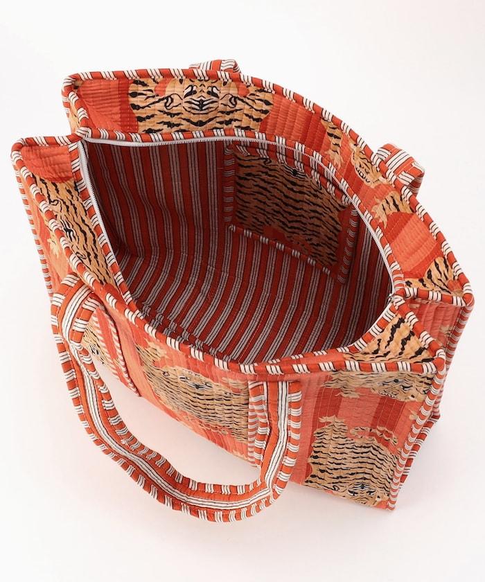 TIGER QUILT BAG 托特包