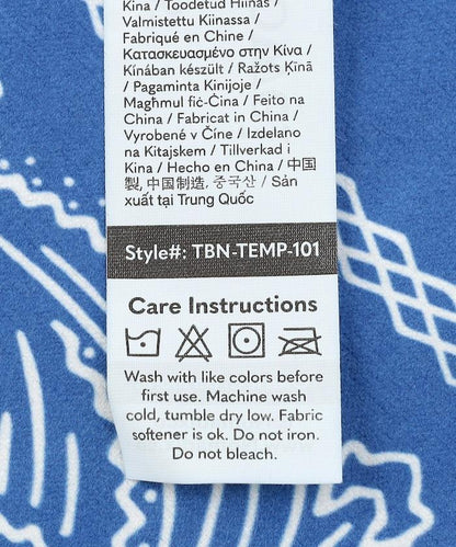 BANDANA TOWEL 頭巾圖案毛巾