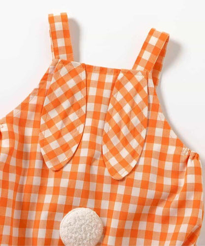 little bunny 兔耳揹帶褲內搭套裝
