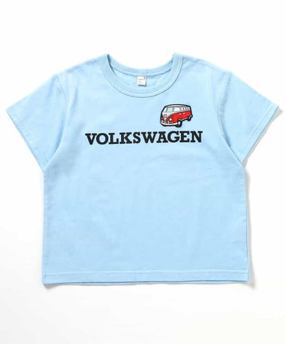 Volkswagen×tiny bear 圖案T恤