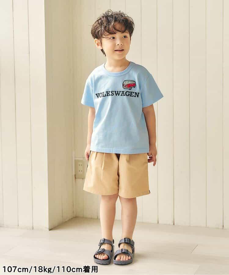 Volkswagen×tiny bear 圖案T恤