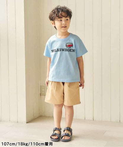 Volkswagen×tiny bear 圖案T恤