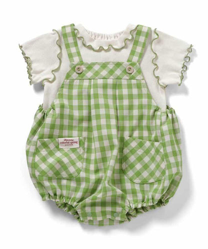 little bunny 兔耳揹帶褲內搭套裝