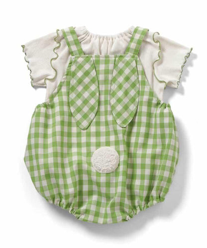 little bunny 兔耳揹帶褲內搭套裝