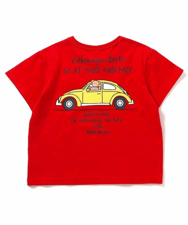 Volkswagen×tiny bear 圖案T恤
