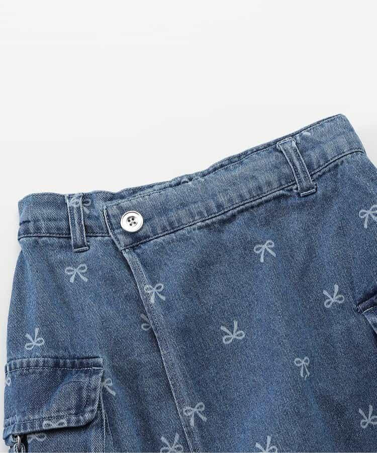 工裝設計闊腿短褲