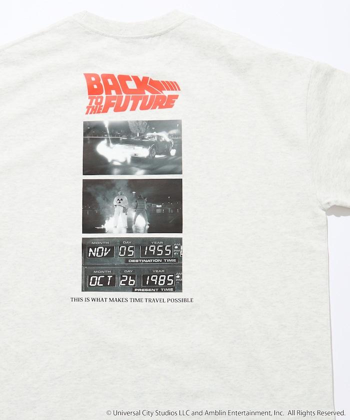 BACK TO THE FUTURE 特別款 寬鬆廓形 背部印花 圓領T恤