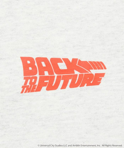 BACK TO THE FUTURE 特別款 寬鬆廓形 背部印花 圓領T恤