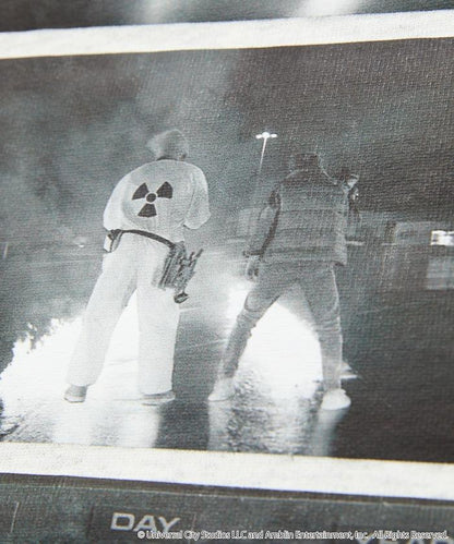 BACK TO THE FUTURE 特別款 寬鬆廓形 背部印花 圓領T恤