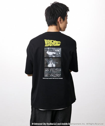 BACK TO THE FUTURE 特別款 寬鬆廓形 背部印花 圓領T恤