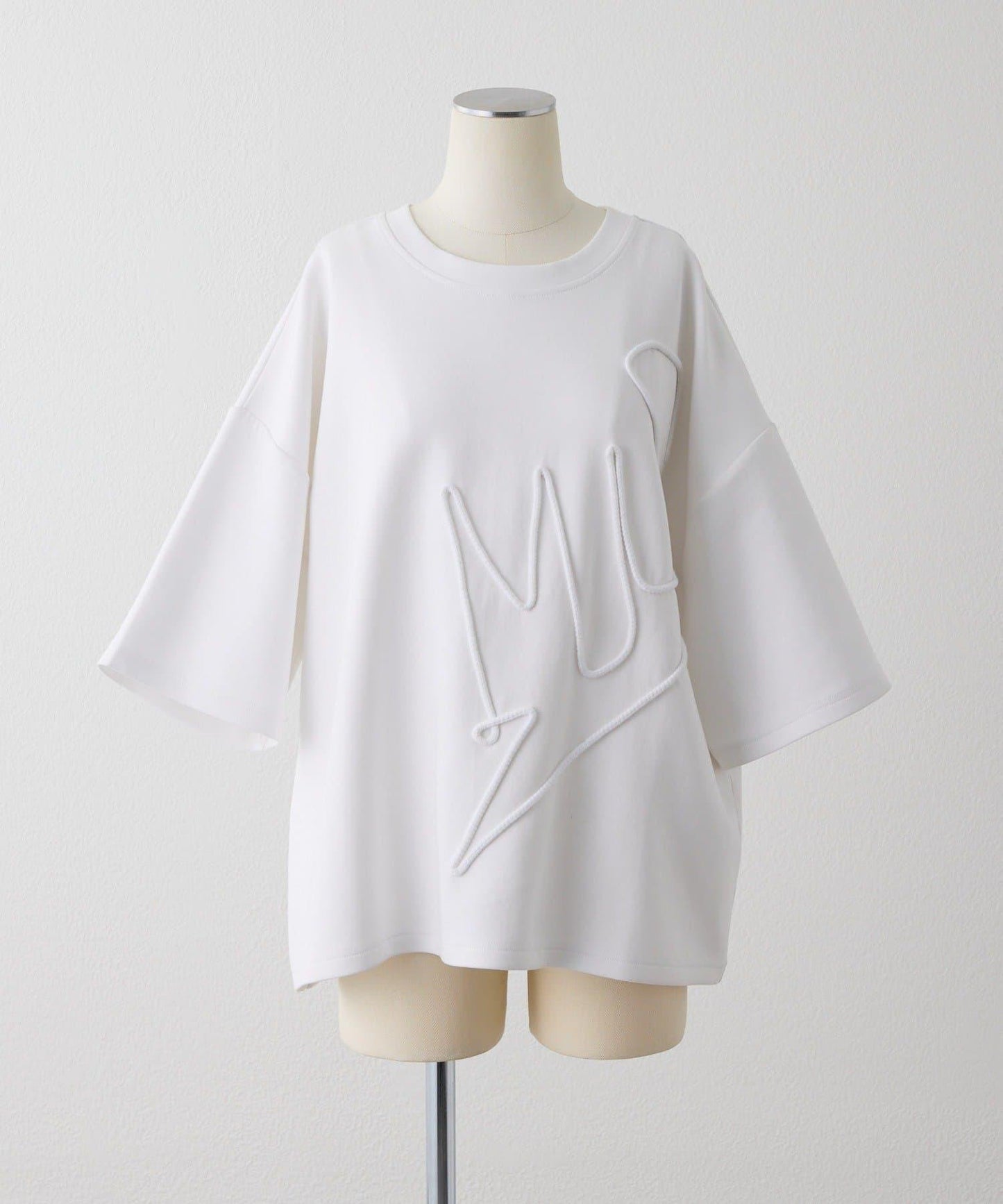 彈力防皺寬鬆 SUM1コードトップス/Tシャツ T恤