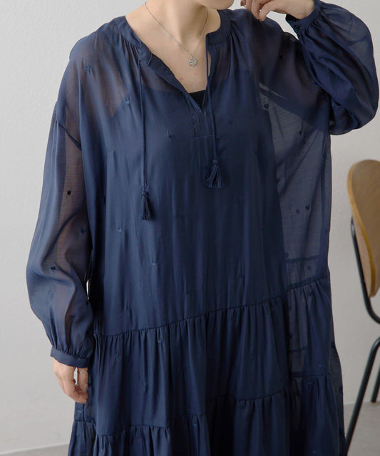 心形刺繡連衣裙 SUM1 STYLE