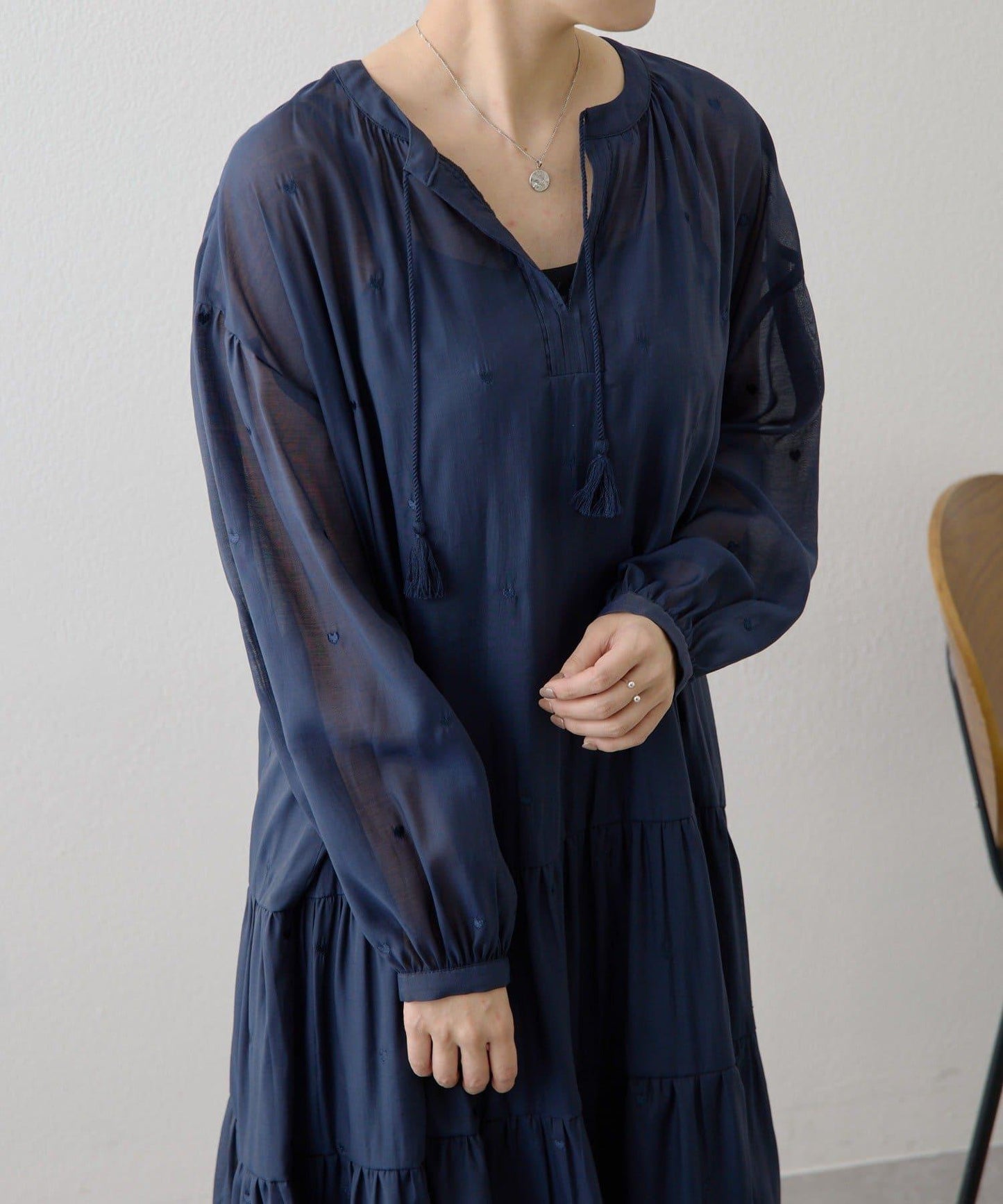 心形刺繡連衣裙 SUM1 STYLE