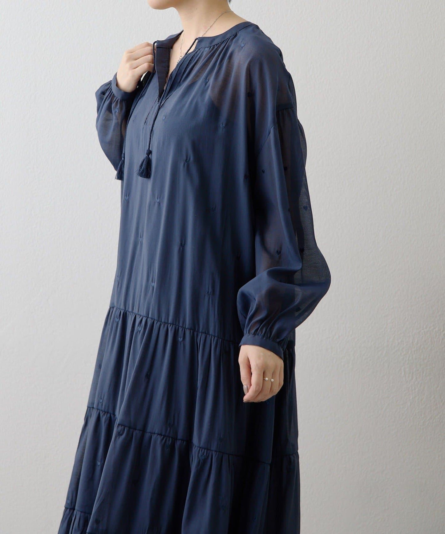 心形刺繡連衣裙 SUM1 STYLE