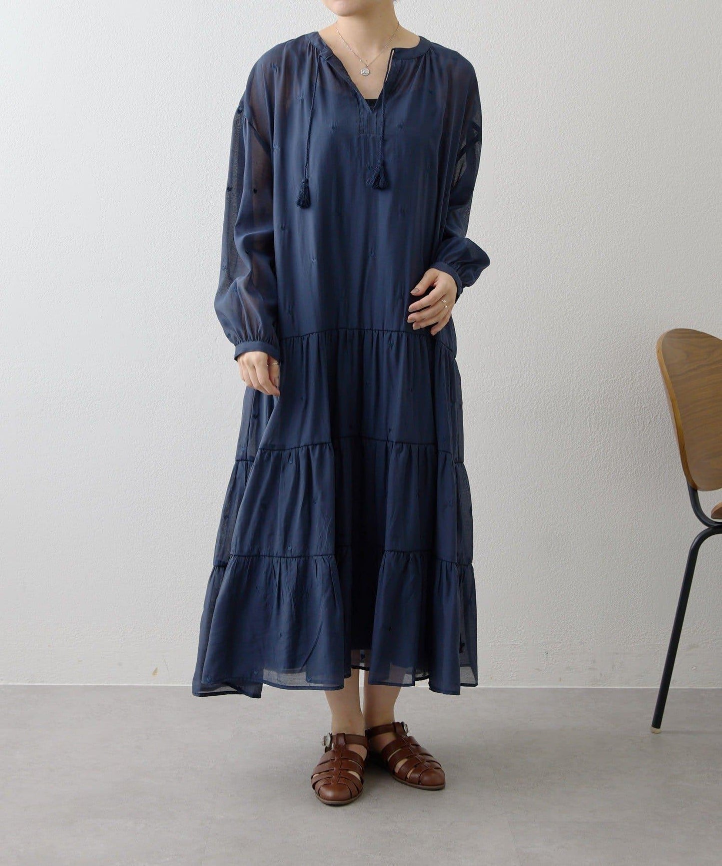 心形刺繡連衣裙 SUM1 STYLE