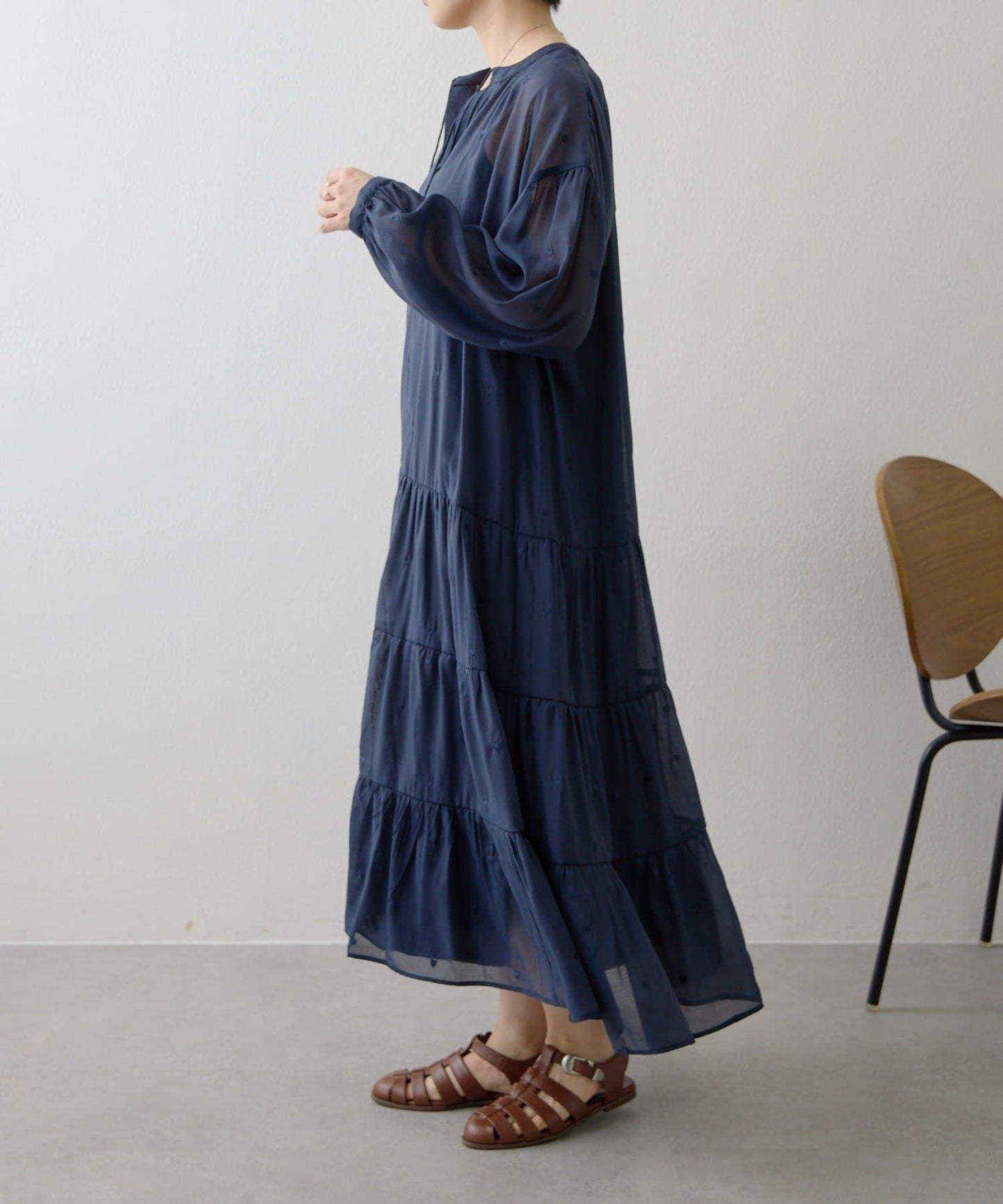 心形刺繡連衣裙 SUM1 STYLE