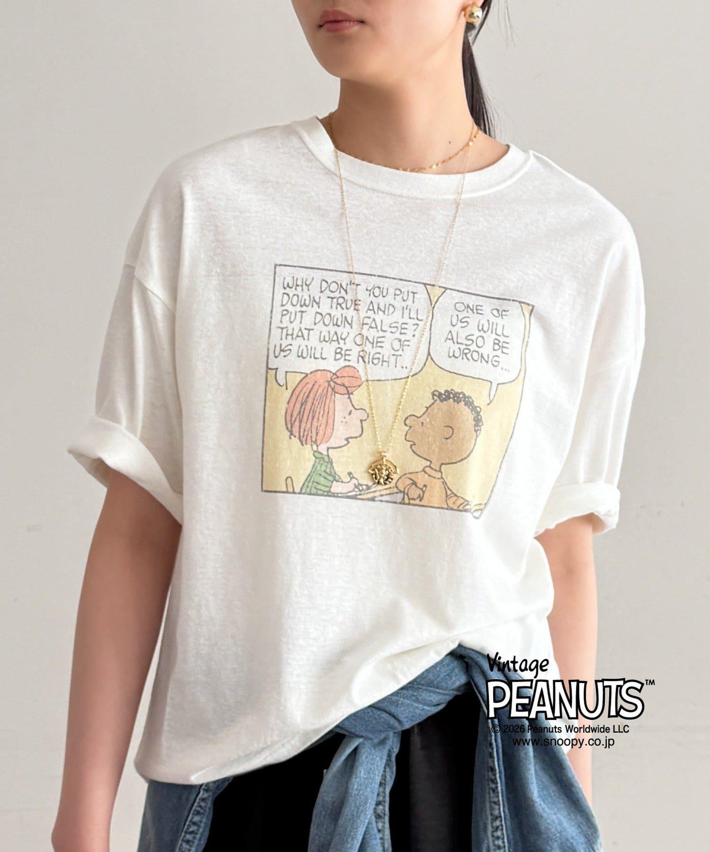 PEANUTS（花生漫畫） T恤 聯名款