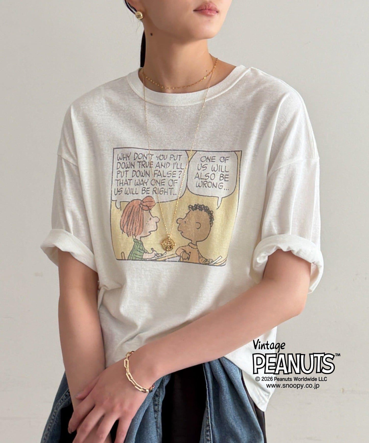 PEANUTS（花生漫畫） T恤 聯名款