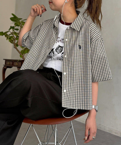 U.S. POLO ASSN. 短款襯衫