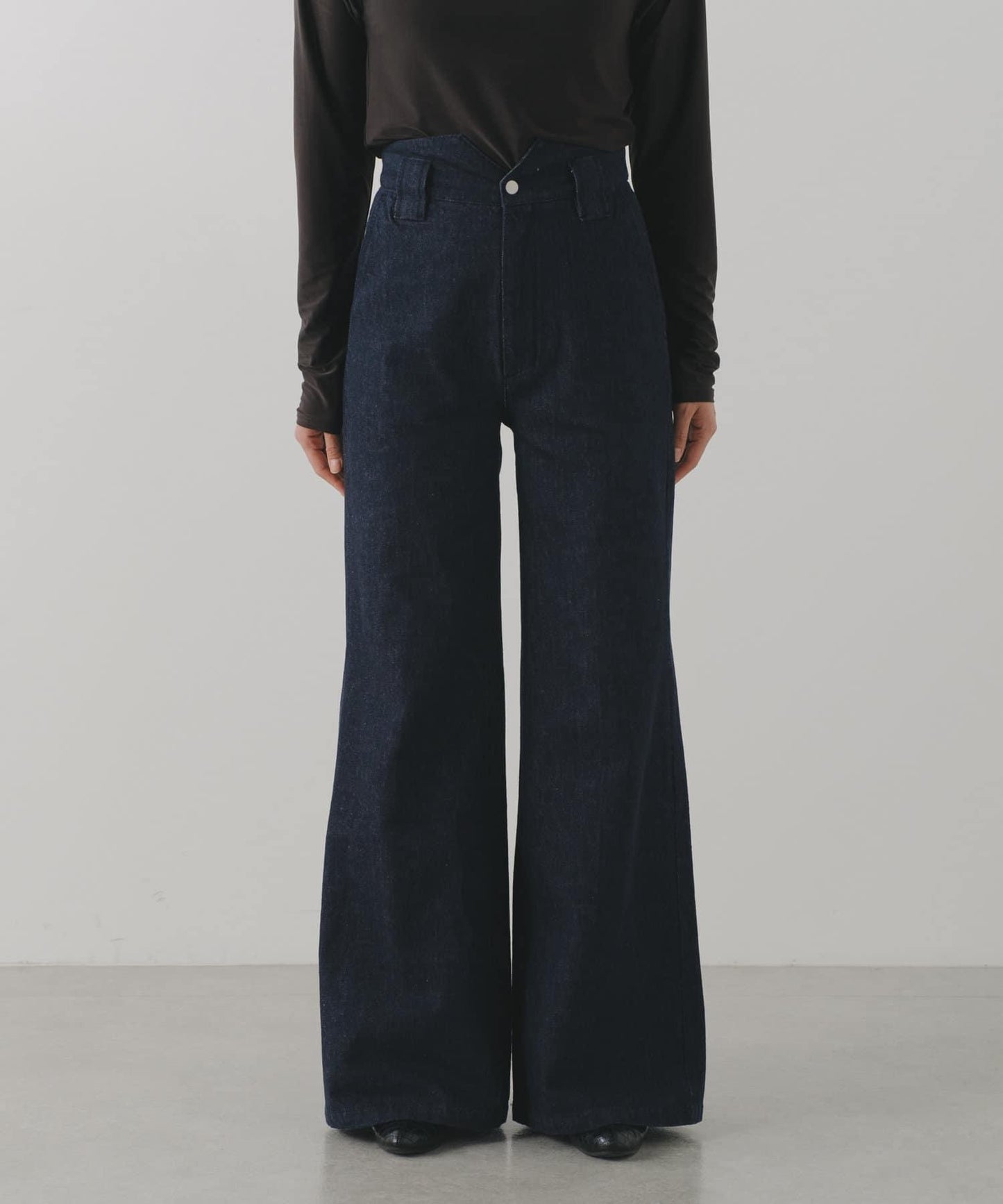 Free cut 長款 denim