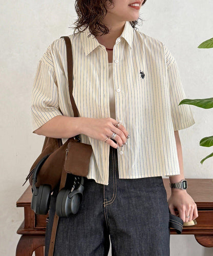 U.S. POLO ASSN. 短款襯衫